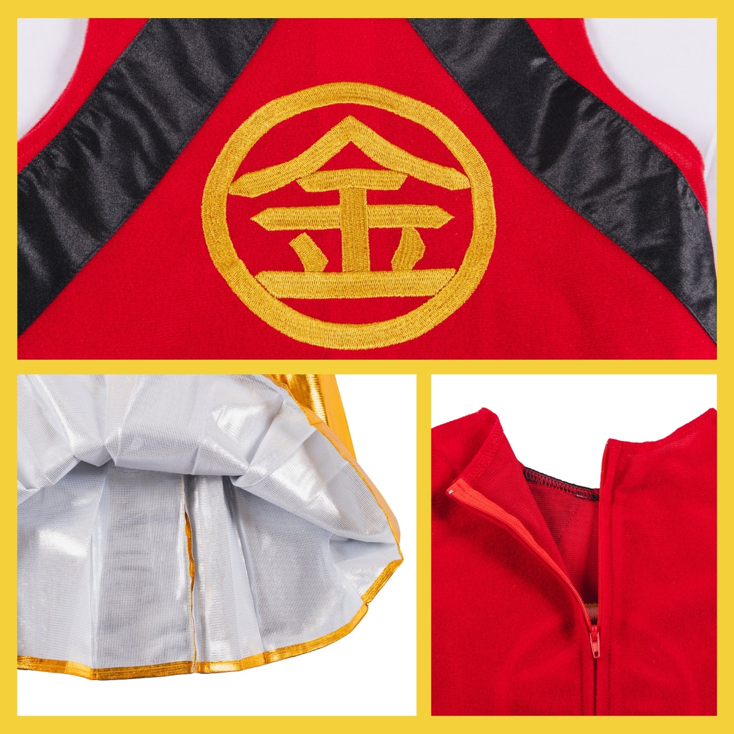 コスプレ キッズ こども 昔話 和装 キャラクター 和風コス 金太郎 120cm レッド【クリアストーン】