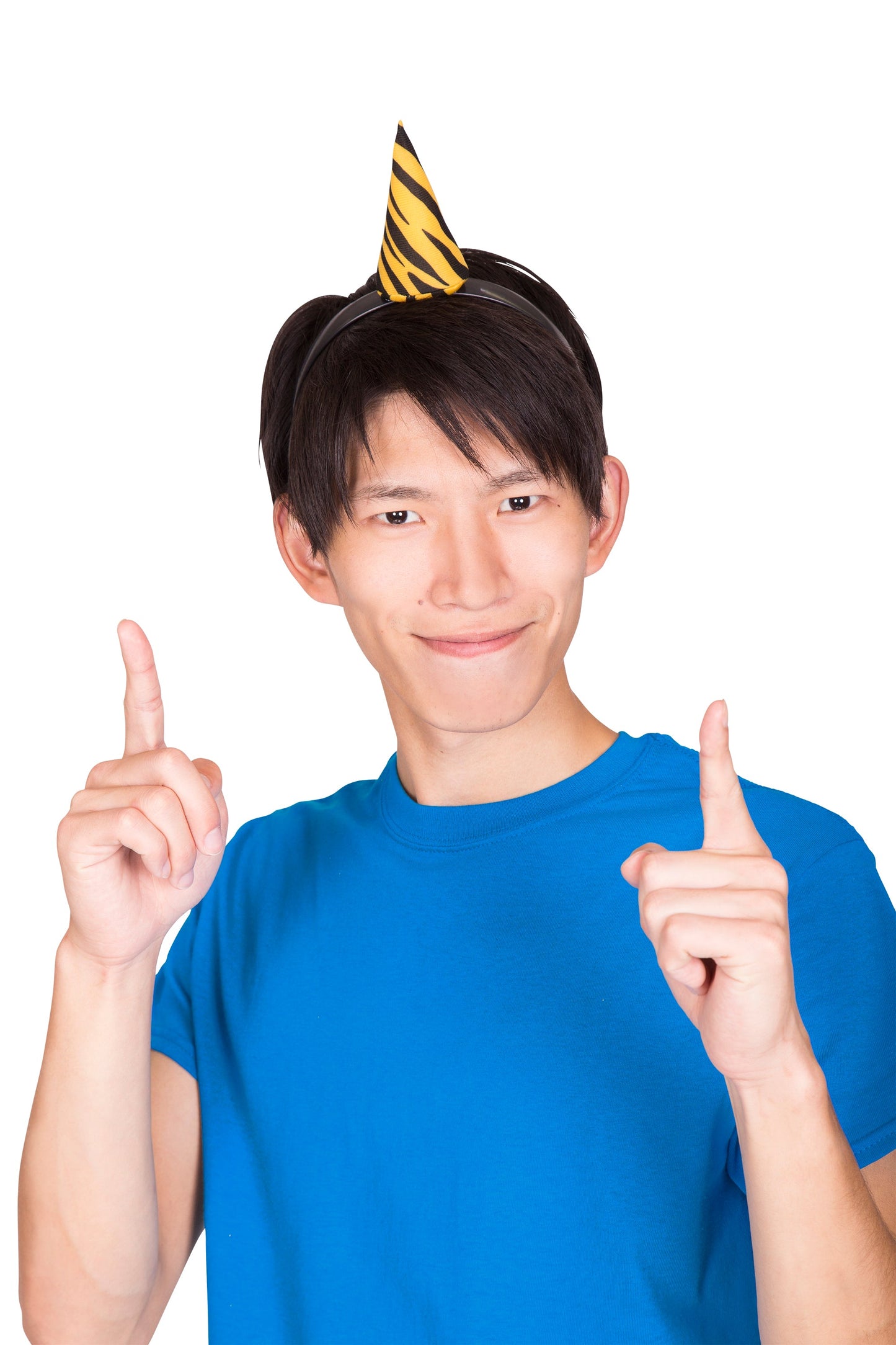 コスプレ 節分 鬼 カチューシャ 鬼カチューシャ 1本/2本ツノ 【クリアストーン】