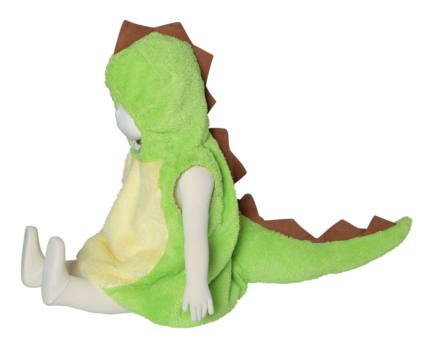 コスプレ 赤ちゃん 恐竜 マシュマロベビー  マシュマロプティサウルス ベビー 80cm グリーン【クリアストーン】