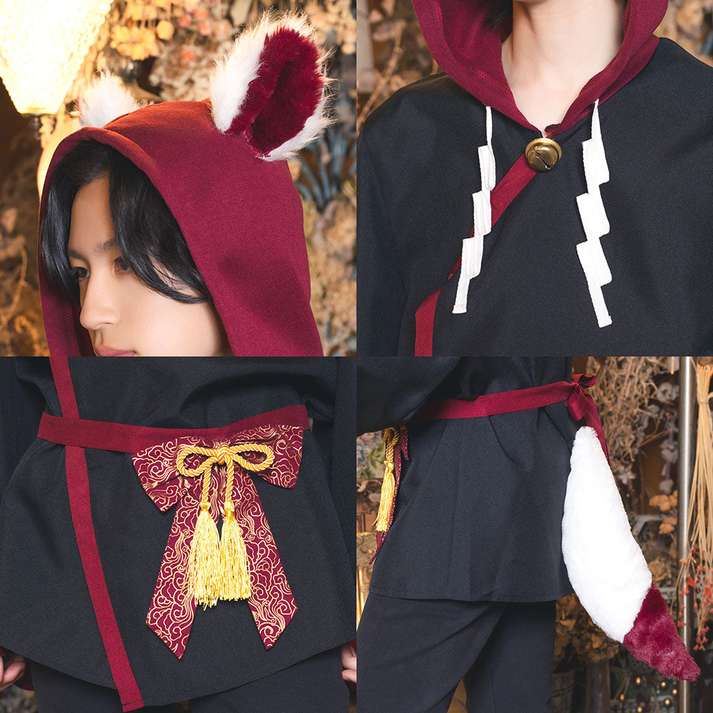 コスプレ小物 JR.tokai New] コスプレ ジュニア COSCHU! 稲荷様パーカーキッズ ユニセックス