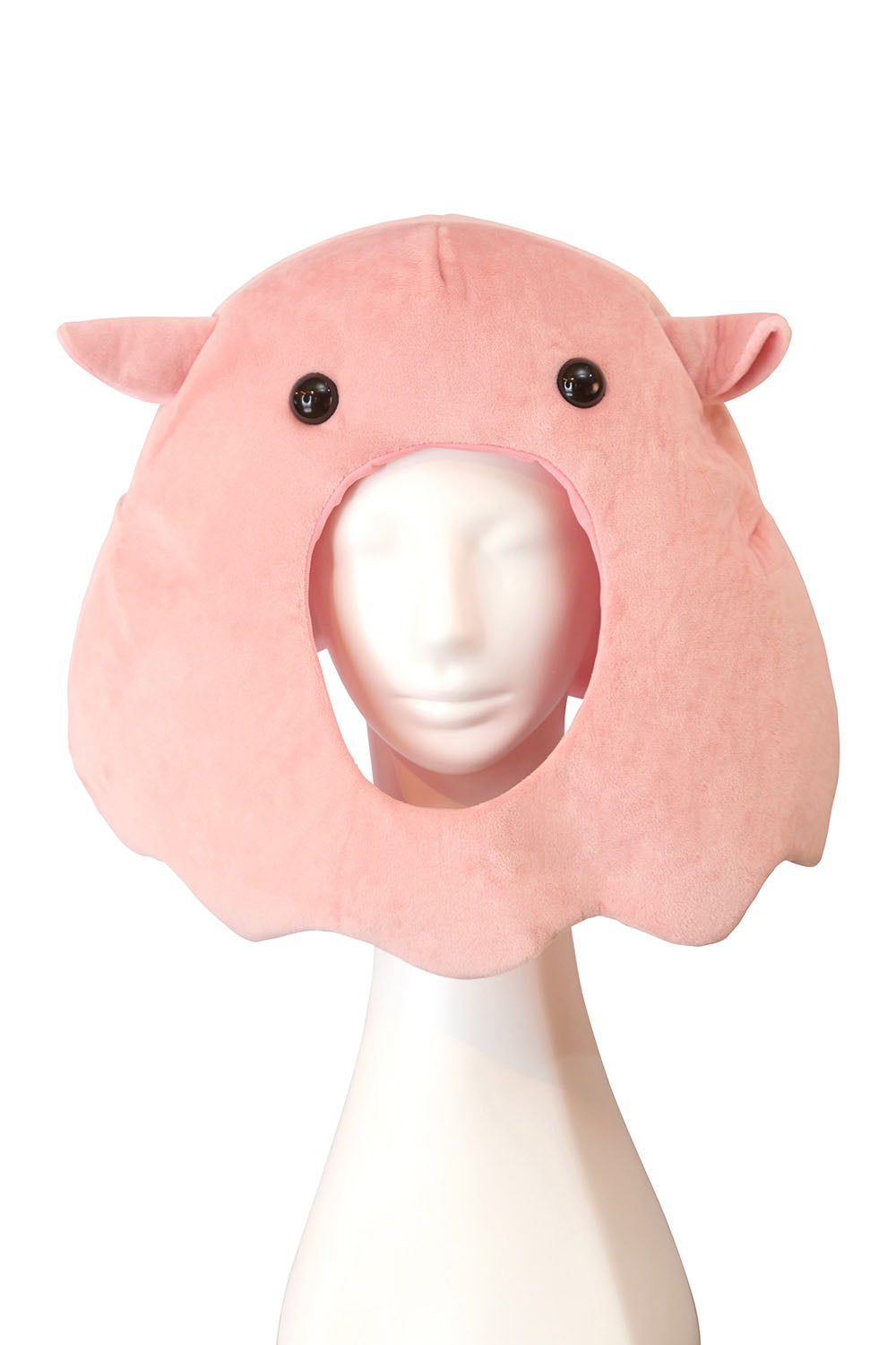 [New] コスプレ小物 かぶりもの 被り物 めんだこ かぶりもん めんだこかぶりもの ユニセックス フリーサイズ ピンク【クリアストーン】