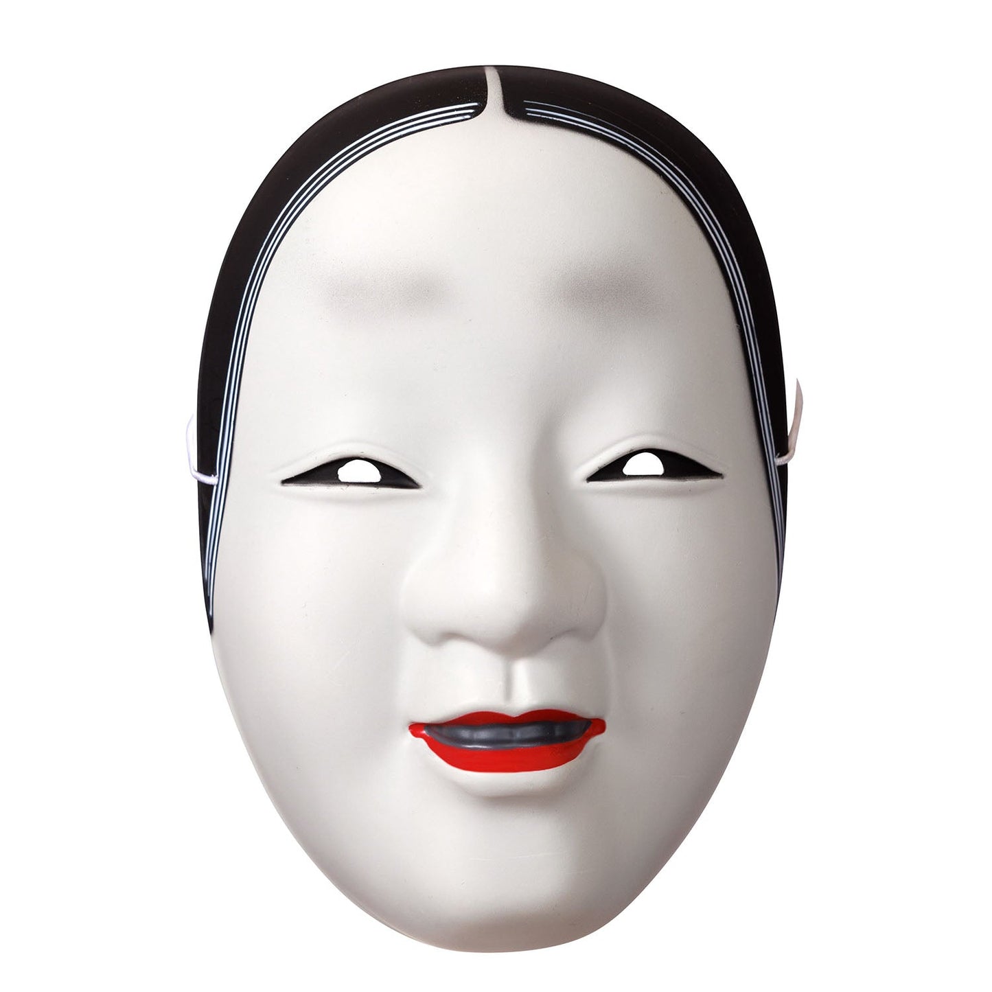 [New] コスプレ小物 人物 人型 お面 和風お面 小面/ひょっとこ/おかめ/相撲/写楽男子/筋隈/だるま ユニセックス フリーサイズ ホワイト/ペールオレンジ/レッド 【クリアストーン】